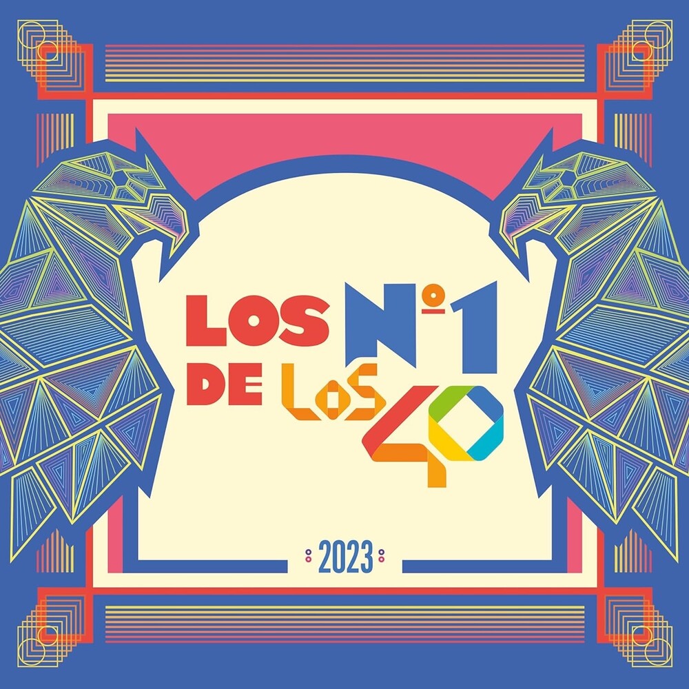 the album cover for Los Numeros 1 De 40 Pp 2023 / Various - Los Numeros 1 De 40 Pp 2023 / Various (Spa)