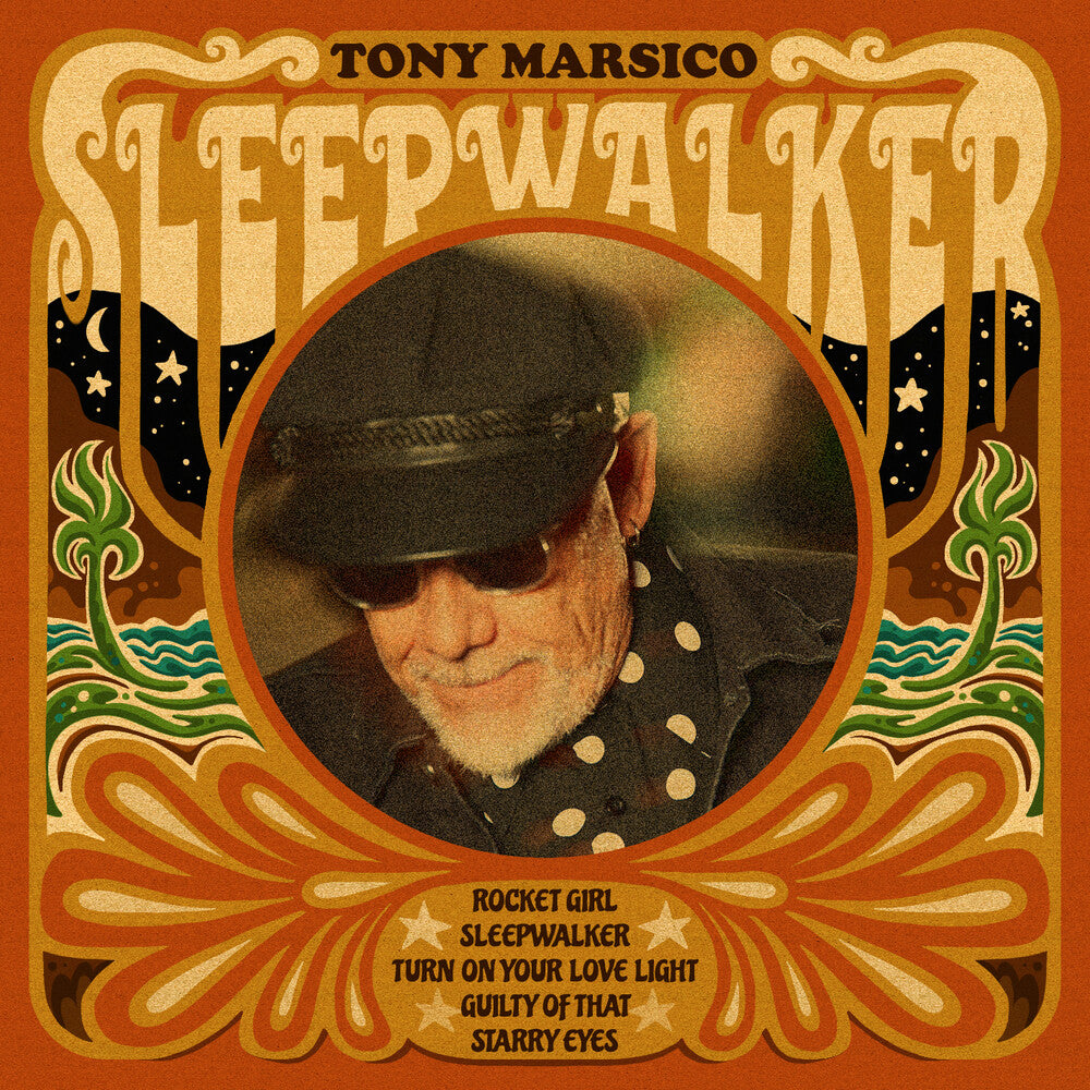the album cover for Tony Marsico - Sleepwalker