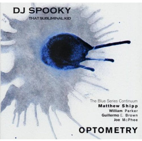 the album cover for Dj Spooky - Optometry