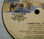 Tony Rallo & The Midnite Band : Burnin' Alive (12", S/Sided, Single, Promo, 25 )