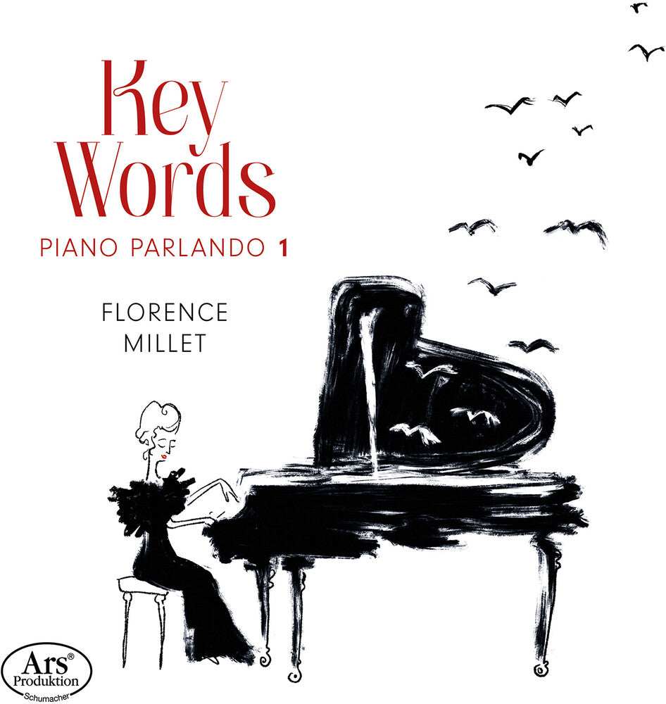 the album cover for Ablinger / Janacek / J Bach .S. / Millet - Key Words - Piano Parlando 1