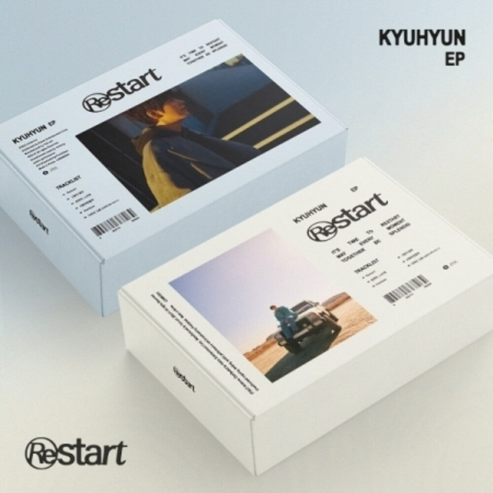 the album cover for Kyuhyun - Restart (Phob) (Asia)