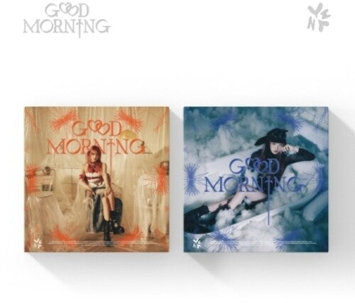 イェナ - Good Morning - サークルフォト2枚、80ページフォトブック、ペーパーオーナメント2枚、歌詞カード2枚、ステッカー(CD)付き