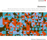 the album cover for Bartholdy / Byrd / Vokalsolisten - Elements