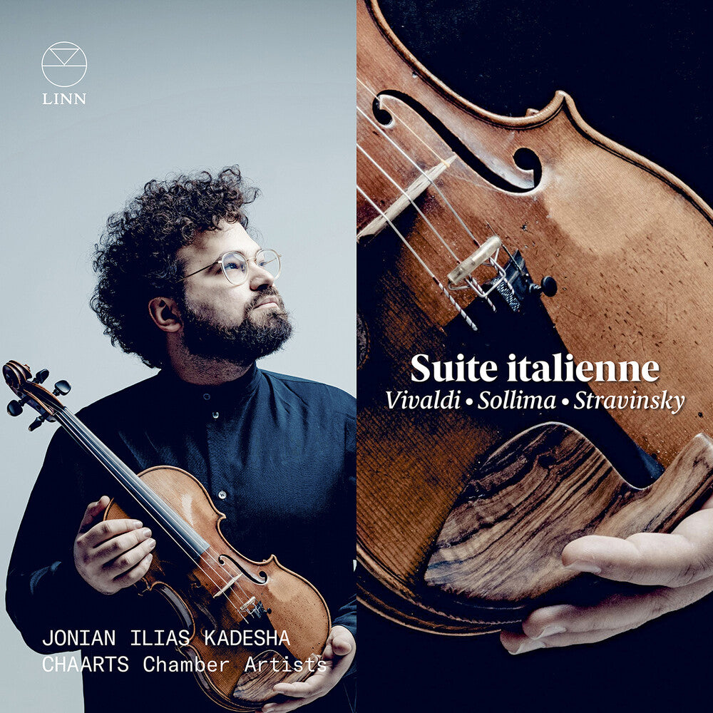 the album cover for Sollima / Stravinsky / Chaarts Chamber Artists - Suite Italienne