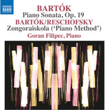 the album cover for Bartok / Filipec - Piano Works Vol. 9