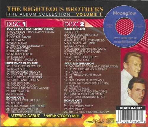 The Righteous Brothers - Album Collection, Vol. 1 (CD)