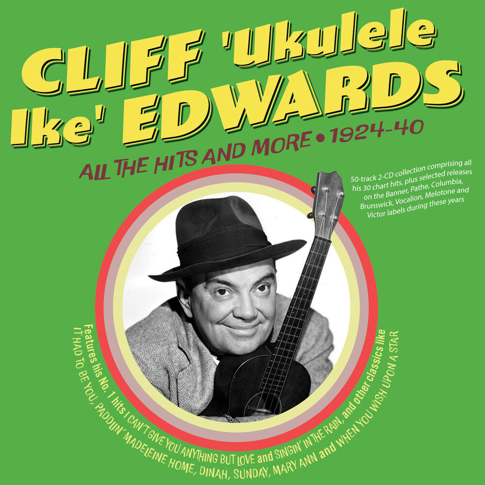 the album cover for Cliff Edwards - All The Hits And More 1924-40