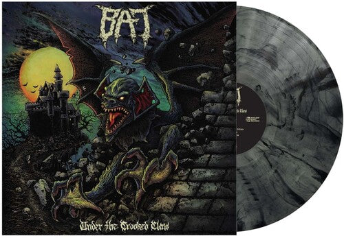 Bat - Under the Crooked Claw - Clear & Black Marble (Vinyl)