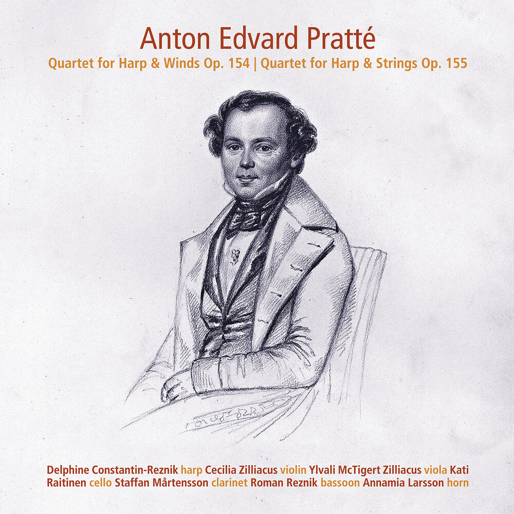 the album cover for Pratte / Zilliacus / Raitinen - Quartets For Harp & Winds