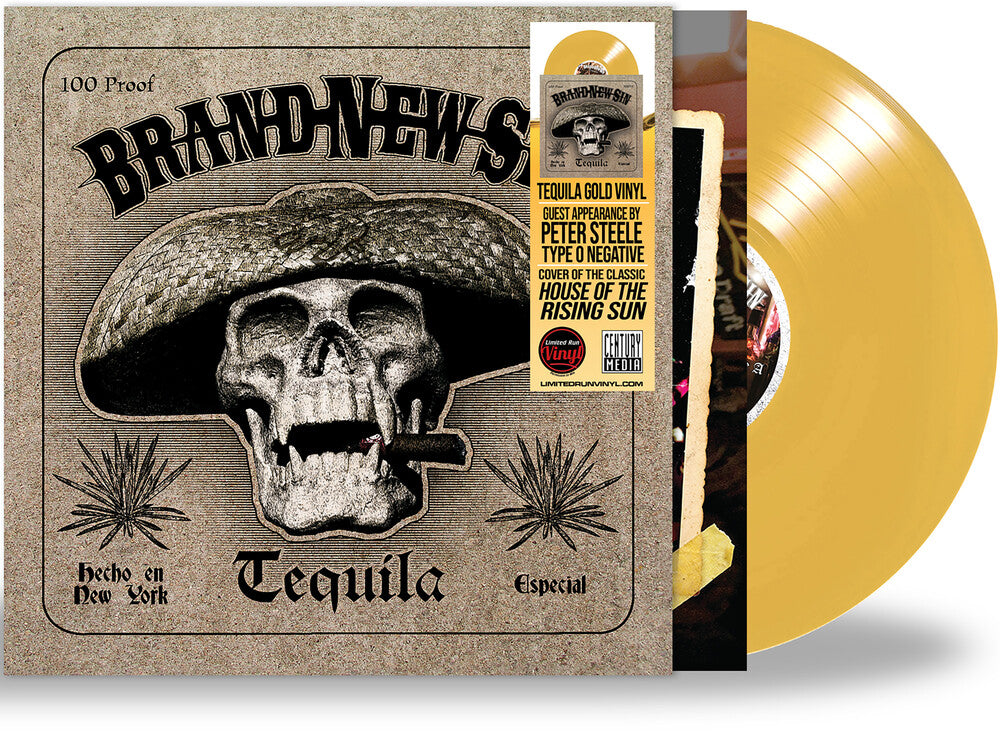 the album cover for Brand New Sin - Tequila