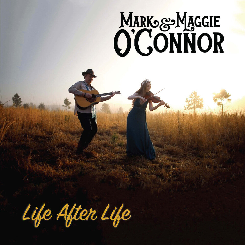 the album cover for Mark O'connor& Maggie - Life After Life