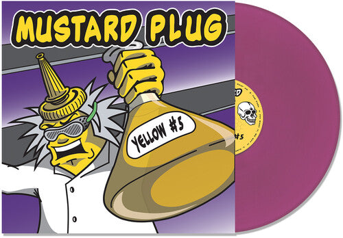 Tapón de mostaza amarillo n.° 5, morado (vinilo)