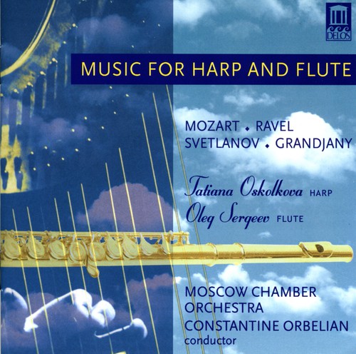 Oleg Sergeev - Música para arpa y flauta (CD)