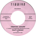 the album cover for Pratt & Moody & Cold Diamond & Mink - Creeping Around (Blk)