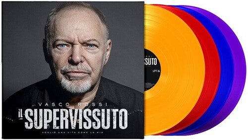 Vasco Rossi - Il Supervissuto - 4LP Box, Orange, Red, Blue & Purple Vinyl (Vinyl)