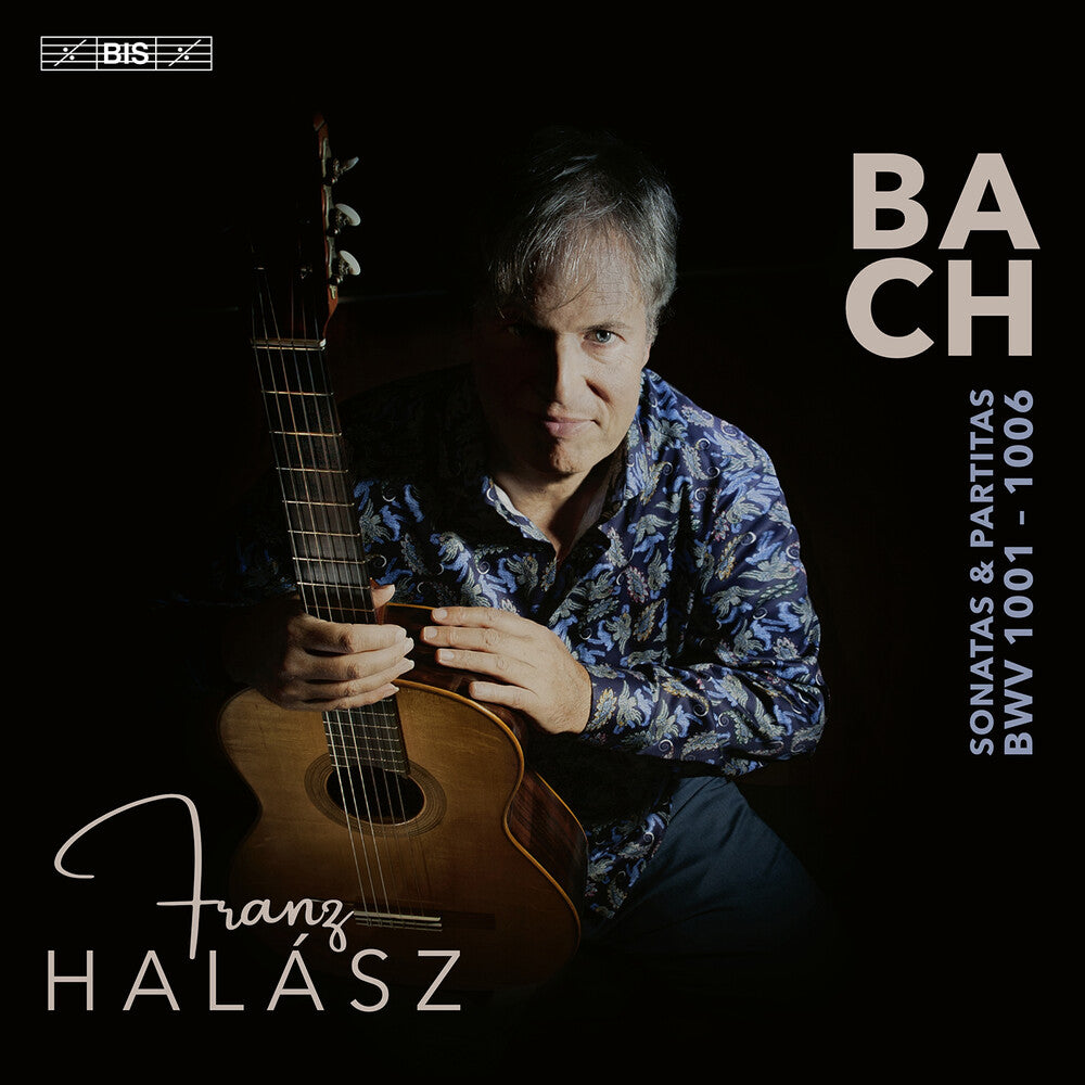 the album cover for Bach / Halasz - J Sonatas & Partitas (Hybr)
