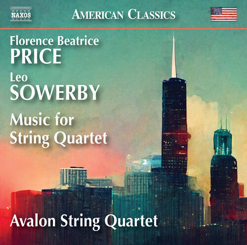Avalon Quartet - Price: String Quartet No. 2 in A minor; Five Folksongs in Counterpoint; Sowerby: String Quartet in G minor (CD)