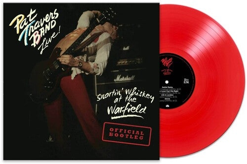 Pat Travers - Snortin' Whiskey At The Warfield - Rojo (Vinilo)