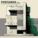 the album cover for Postcards 1: Diy & Indie Post-Punk From Usa / Var - Postcards 1: Diy & Indie Post-Punk From Usa / Var