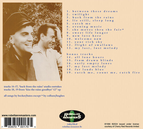 Eyeless in Gaza - Back From the Rains (2024 Remastered & Expanded Edition) (CD)