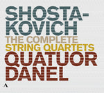 Marc Danel - Shostakovich: The Complete String Quartets (CD)