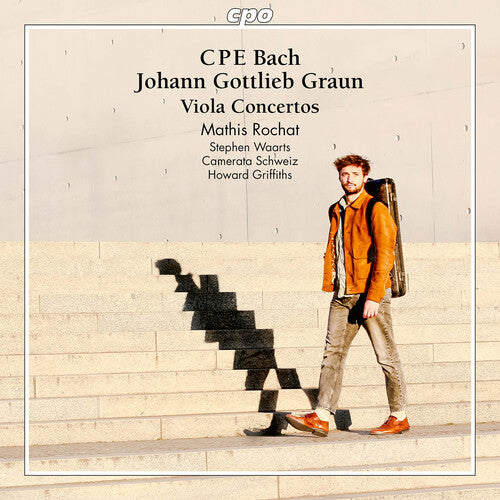 Mathis Rochat - CPE Bach & Graun: Conciertos para viola (CD)
