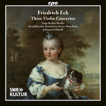 Tanja Becker-Bender - Eck: Tres conciertos para violín (CD)