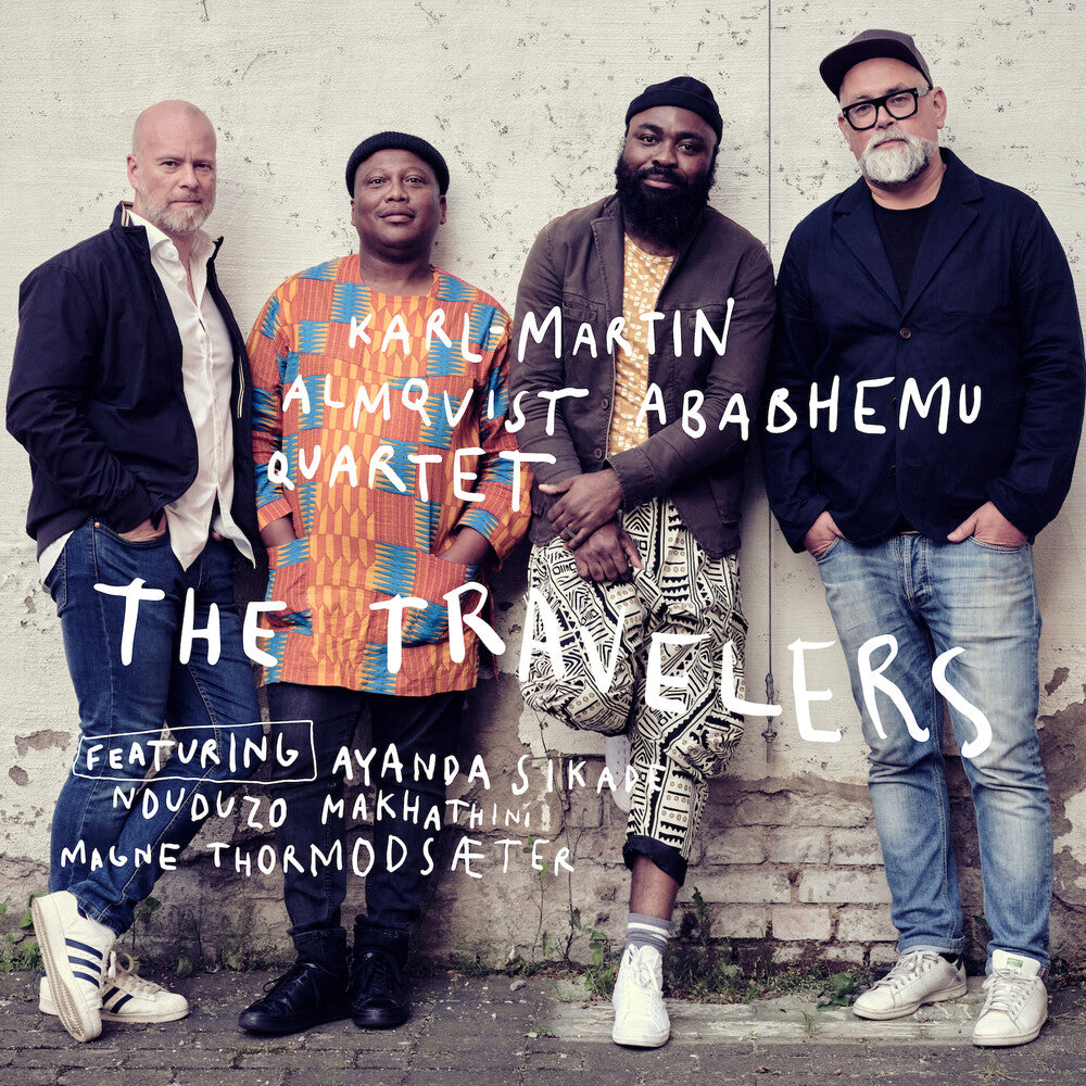 the album cover for Karl-Martin Almqvist Ababhemu Quartet - Travelers