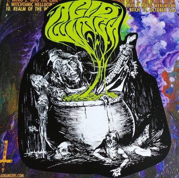 Acid Witch : Witchtanic Hellucinations (LP, Album, RE, Oli)
