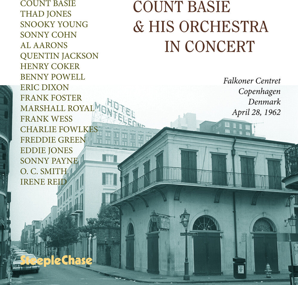 the album cover for Count Basie/ His Orchesttra - In Concert