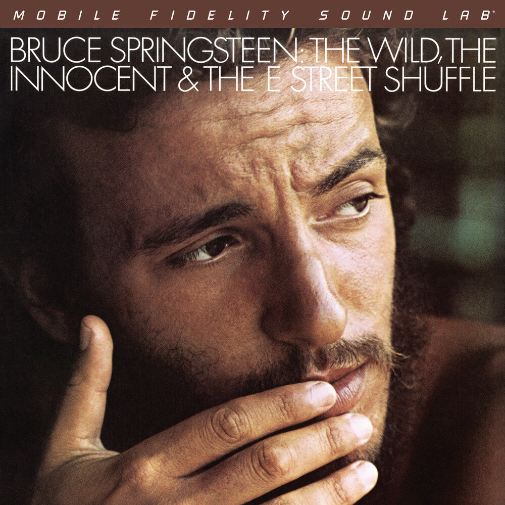 the album cover for Bruce Springsteen - Wild The Innocent & The E Street Shuffle