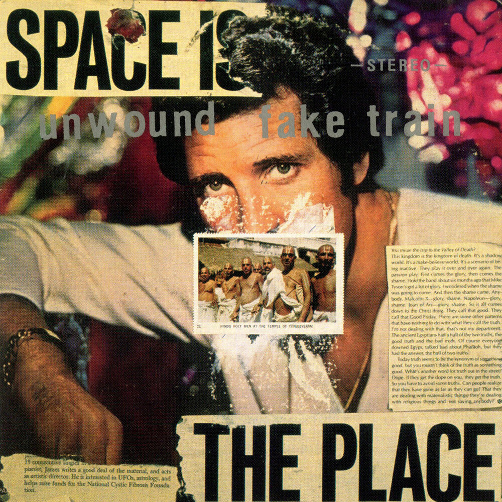 the album cover for Unwound - Fake Train