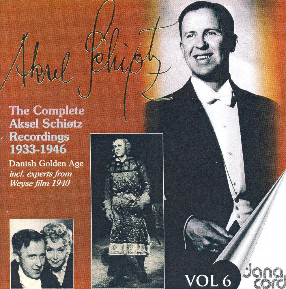 the album cover for Askel Schiotz - Complete Aksel Schiotz Recordings 6