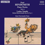 the album cover for Hindemith / Petermandl - Piano Works 4 / Ludus Tonalis