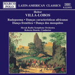 the album cover for Villa-Lobos / Duarte / Slovak Rso - Symphonic Dances