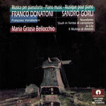 the album cover for Donatoni / Maria BellocchioGrazia - Piano Music