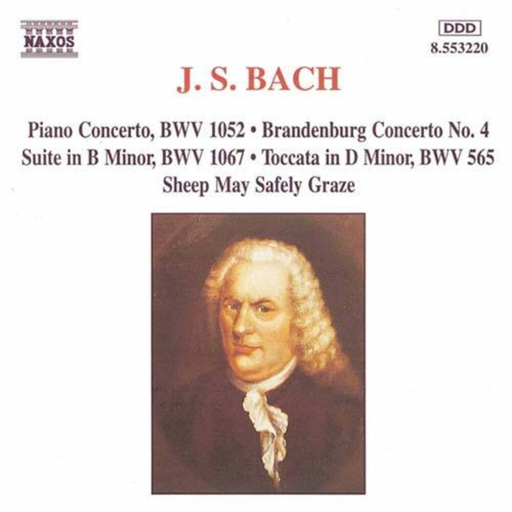 the album cover for J Bach .S. - Piano Concerto