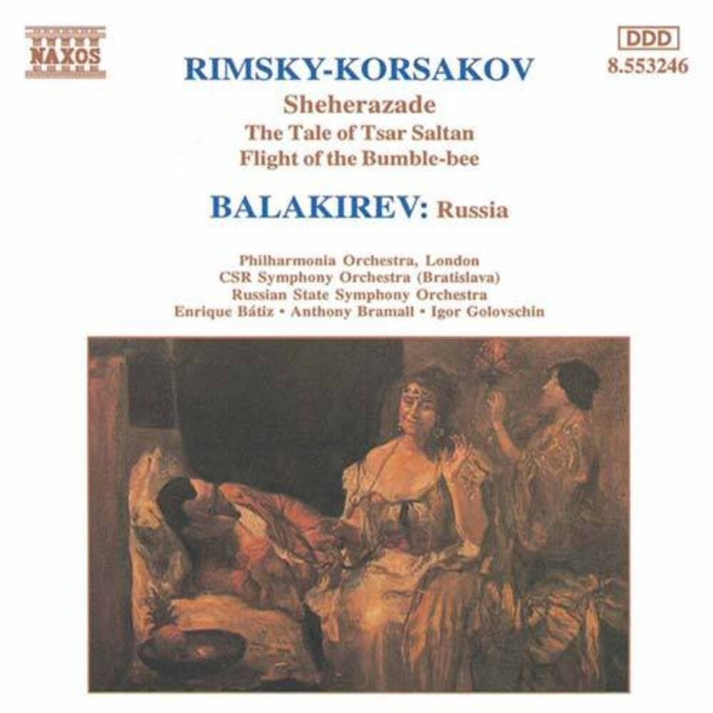 the album cover for Rimsky-Kor - Scheherazade