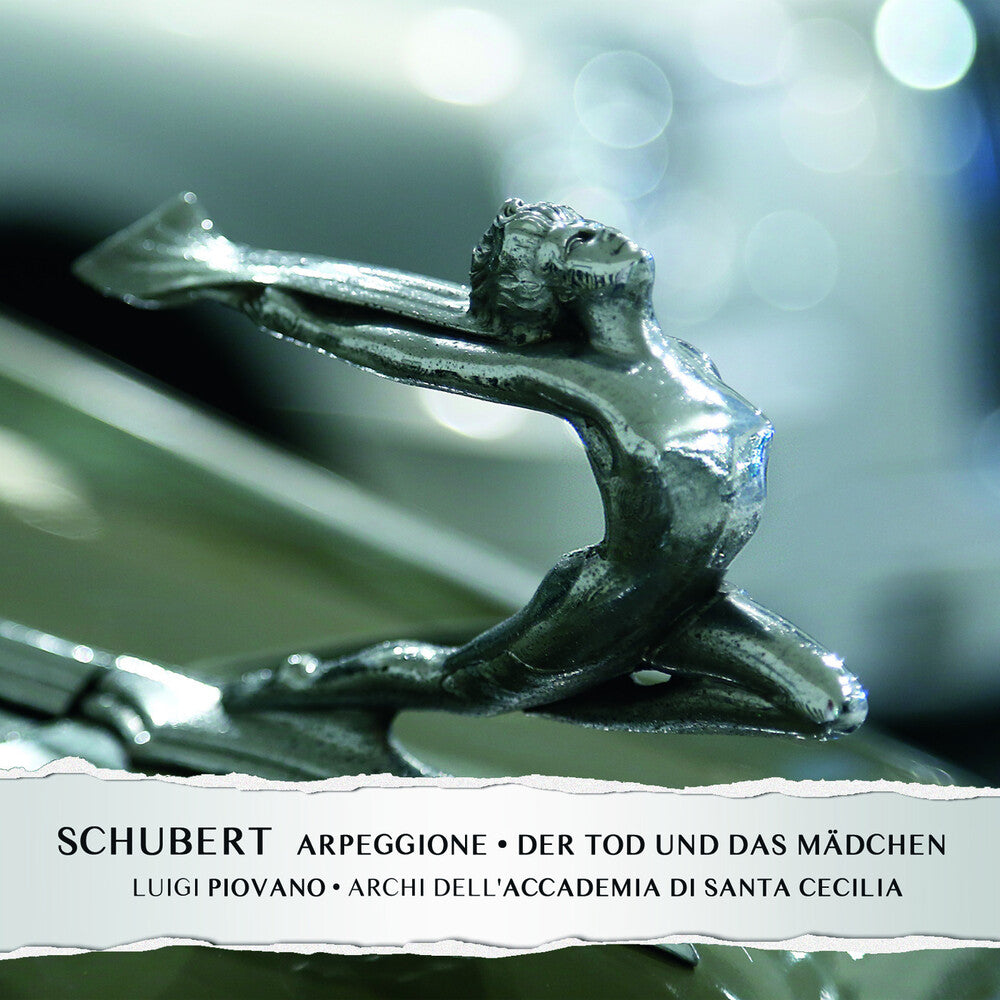 the album cover for Luigi Piovano/ Archi Dell Accademia Di Santa - Schubert: Sonata D821 L'arpeggione Der Tod Und Das