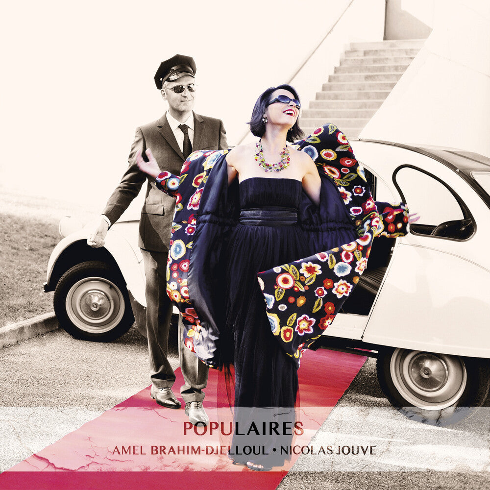 the album cover for Amel Djelloul Brahim / Jouve,Nicholas - Populaires