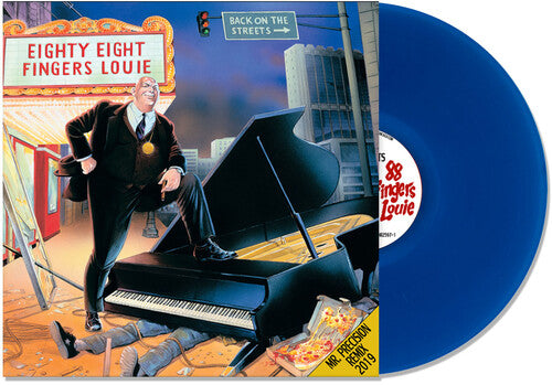 88 Fingers Louie - Back on the Streets (Remezclado y remasterizado) - Azul (Vinilo)