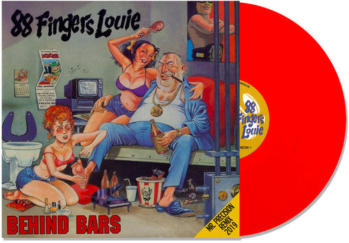 88 Fingers Louie - Behind Bars - Red (Vinyl)