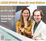 the album cover for Spohr / Schoch - Duos Fur Zwei Violinen Vol. 3