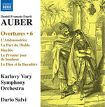 the album cover for Auber / Salvi / Karlovy Vary Symphony Orchestra - Overtures Vol. 6