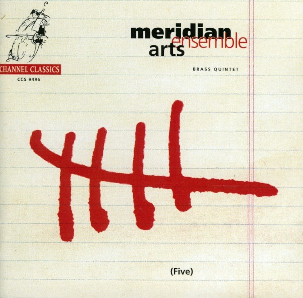 the album cover for Meridian Arts Ensemble - Five