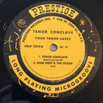 Hank Mobley / Al Cohn / John Coltrane / Zoot Sims : Tenor Conclave (LP, Album, Mono, RE, RM)