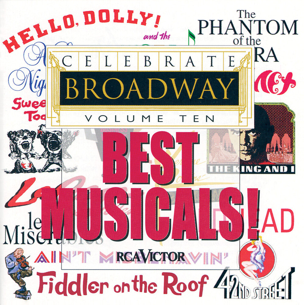 the album cover for Celebrate Broadway 10 / Various - Celebrate Broadway 10 / Various