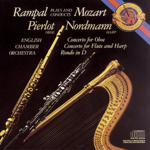 Jean-Pierre Rampal - Conciertos para oboe, flauta y arpa (CD)