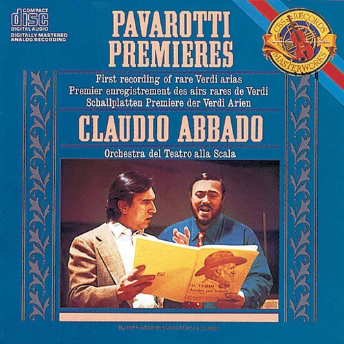 Luciano Pavarotti - Estreno de arias raras de Verdi (CD)